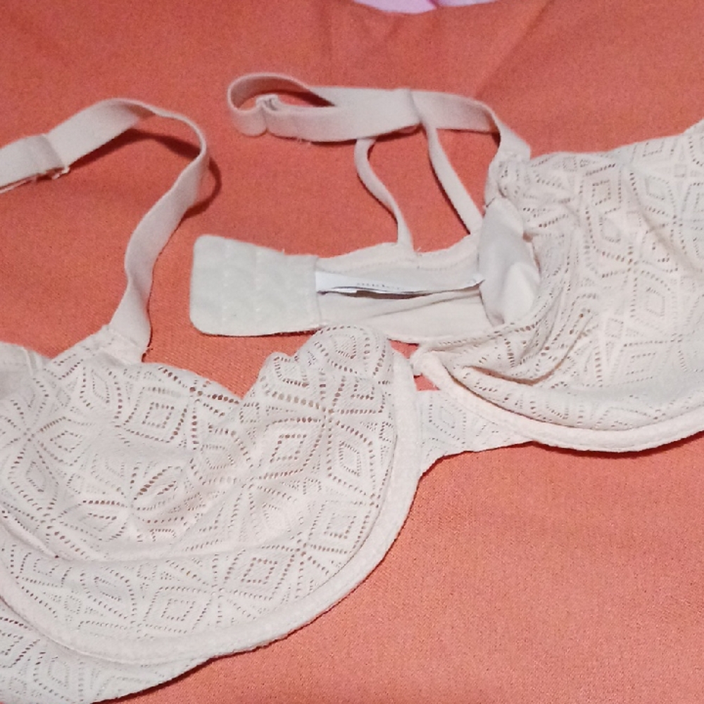 Auden Lace Bra - Cream